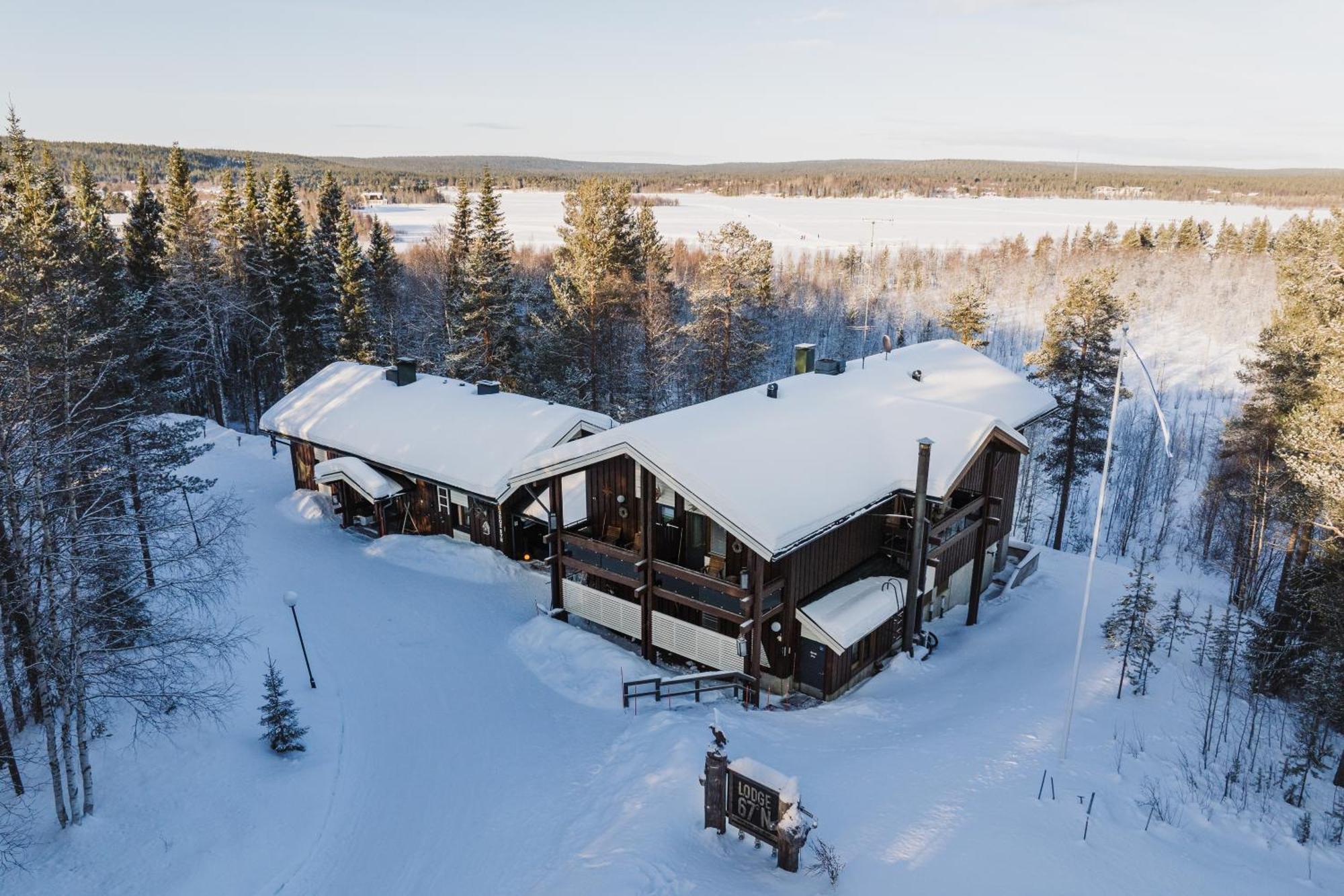 Lodge 67°N Lapland Äkäslompolo Exteriör bild