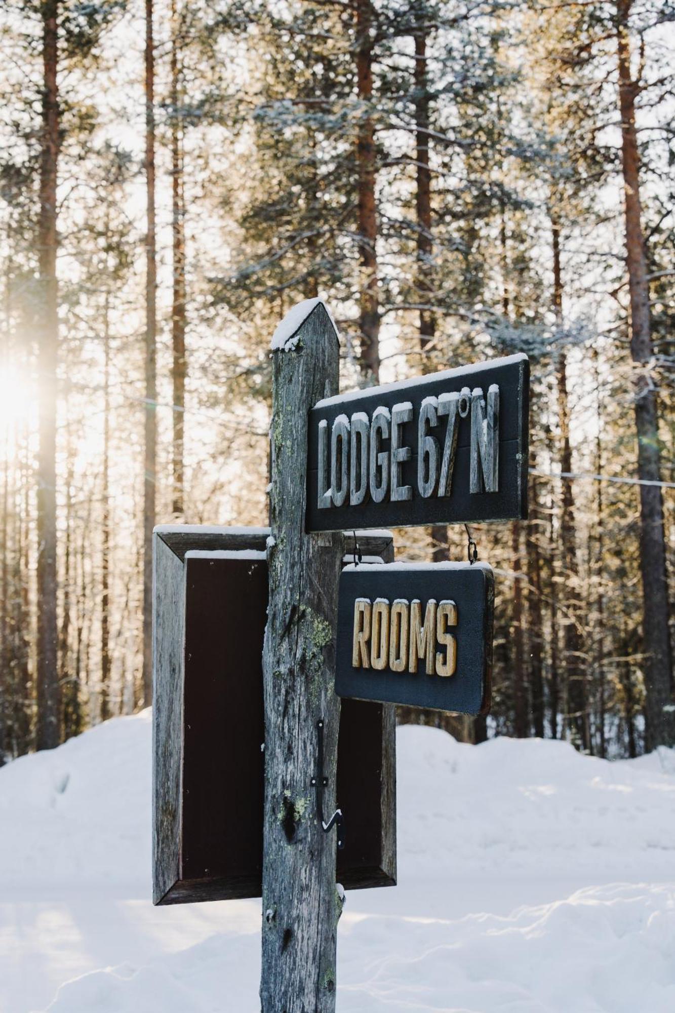 Lodge 67°N Lapland Äkäslompolo Exteriör bild